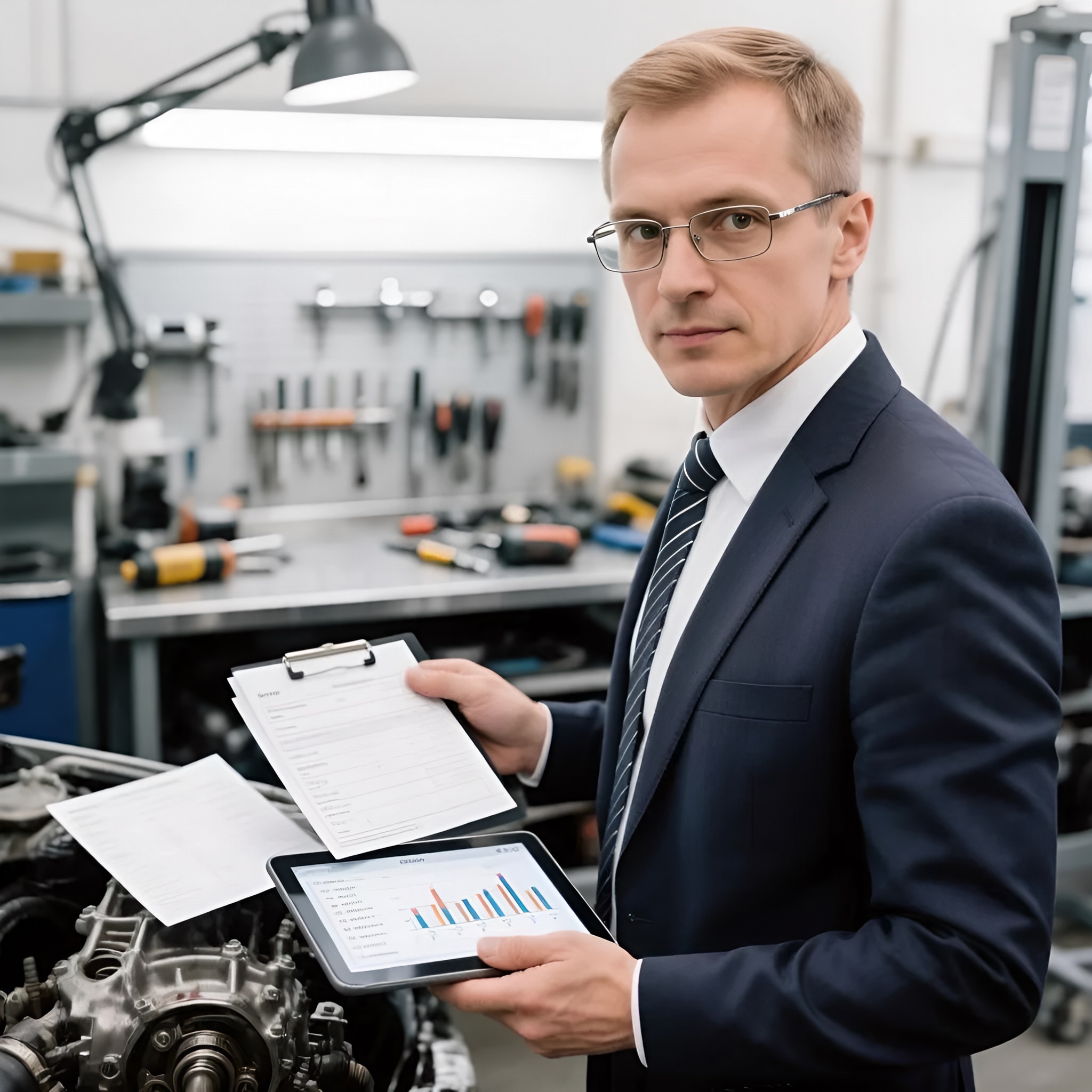 Инструменты контроля работы автослесаря